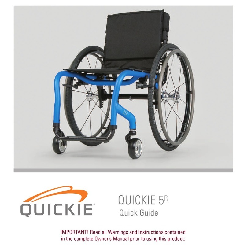 Quickie 5R User manual
