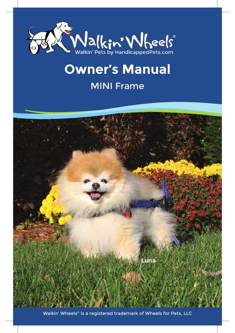 Walkin Wheels MINI B1 owner's manual