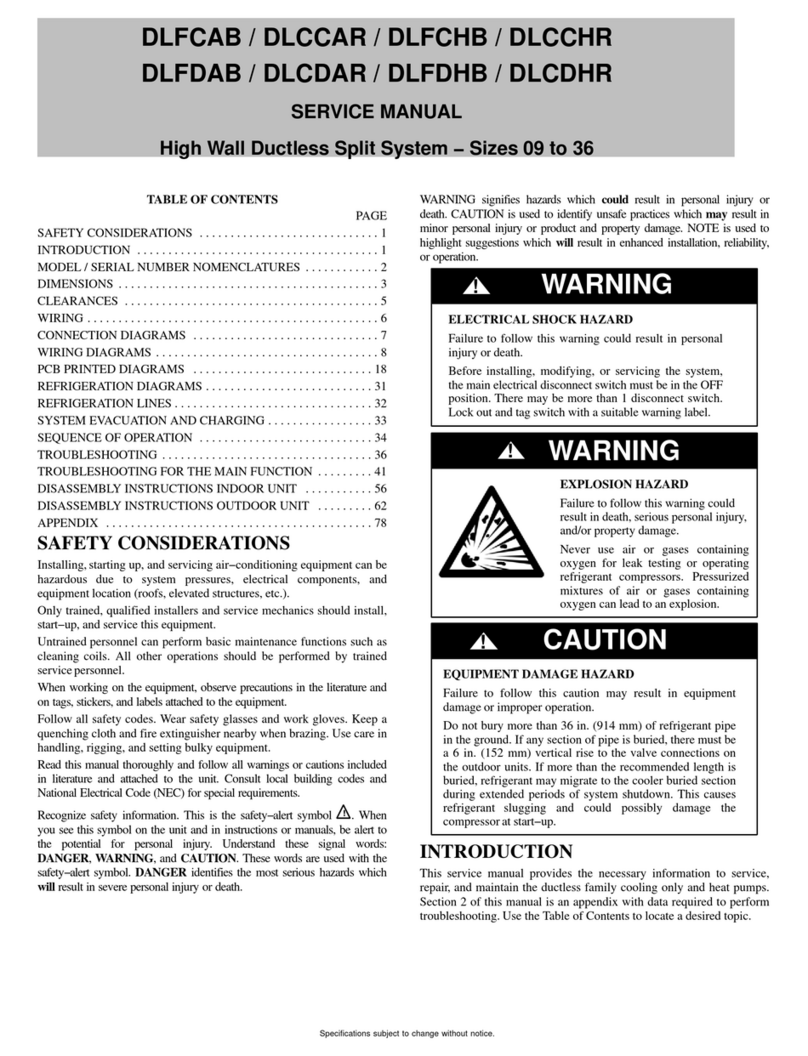 KeepRite DLFCAB Service manual