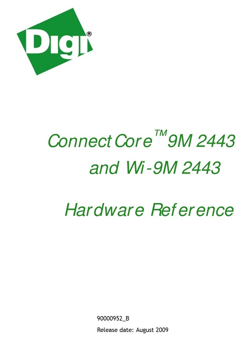 Digi ConnectCore 9M 2443 Application guide
