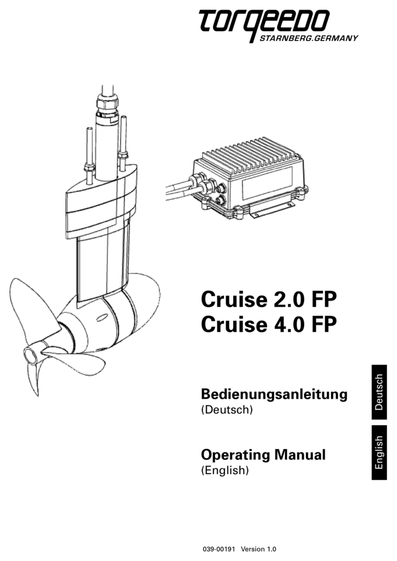 Torqeedo Cruise 2.0 FP operating manual Torqeedo Cruise 2.0 FP operating manual