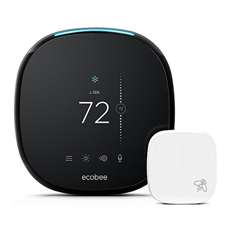 Ecobee ecobee4 User manual Ecobee ecobee4 User manual