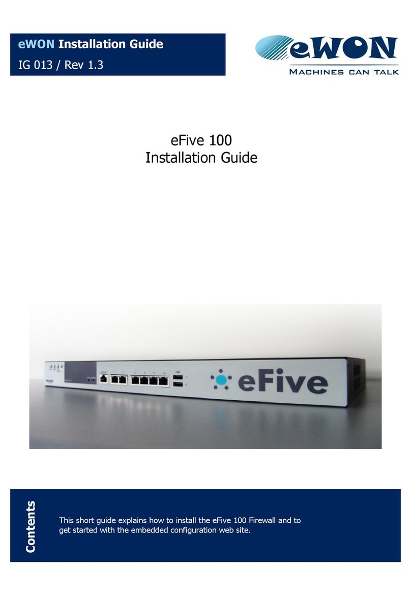 eWON eFive 100 User manual