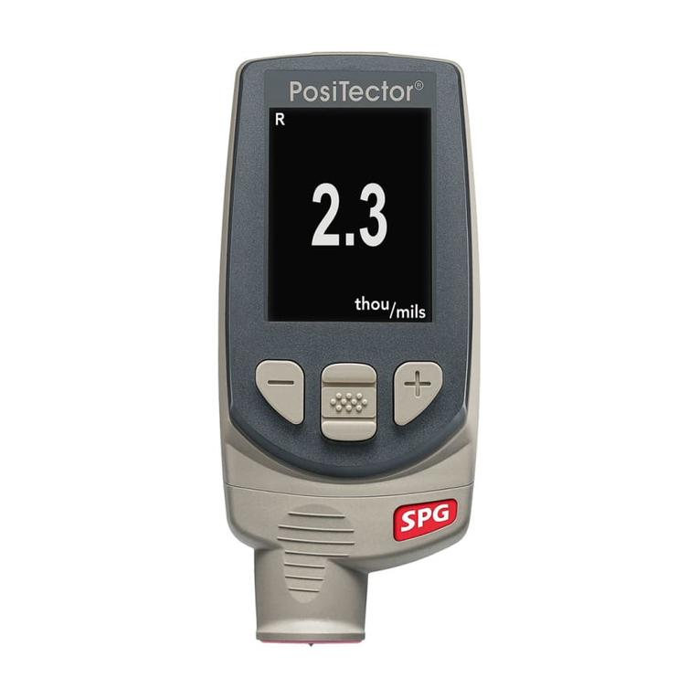 DeFelsko PosiTector SPG User manual