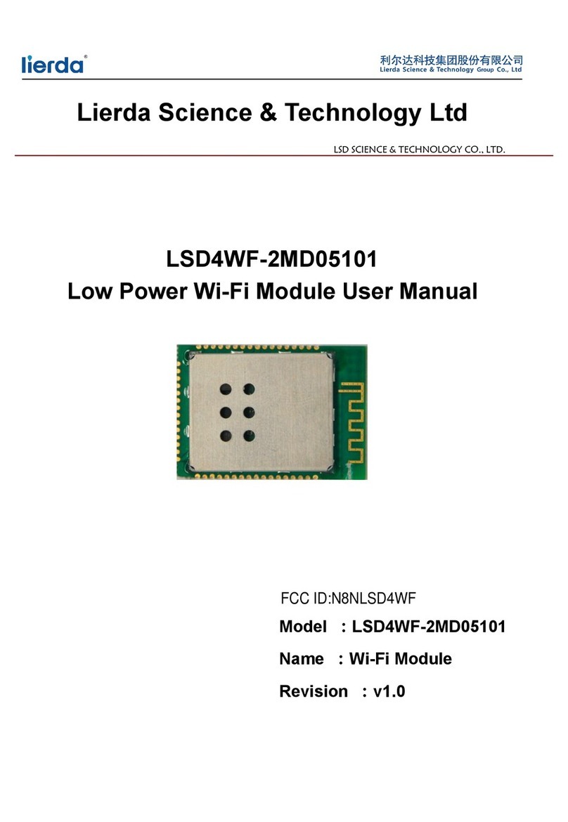 Lierda LSD4WF-2MD05101 user manual