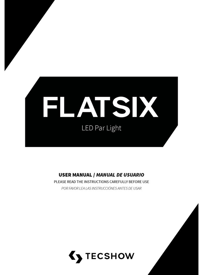 TECshow FLATSIX user manual