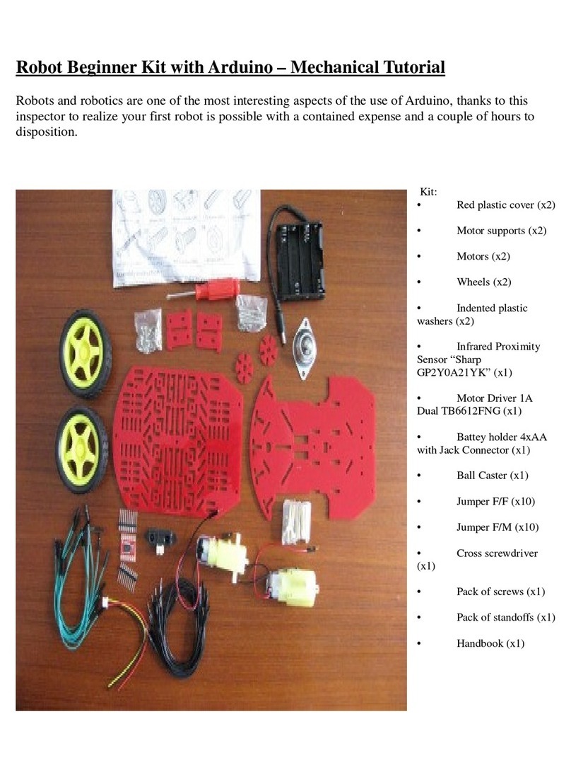 DF ROBOT Robot Beginner Kit with Arduino manual