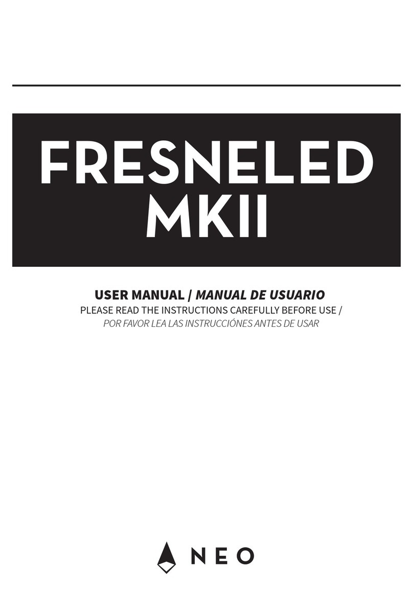 TECshow FRESNELED 3100 MKII User manual