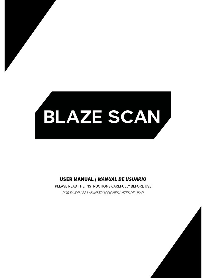 TECshow BLAZE SCAN user manual