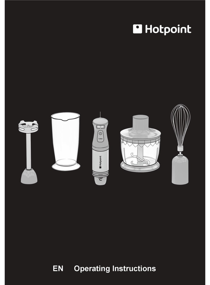 Hotpoint HB 06 UK operating instructions