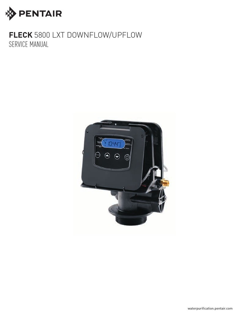 Pentair Fleck 5800 LXT User manual