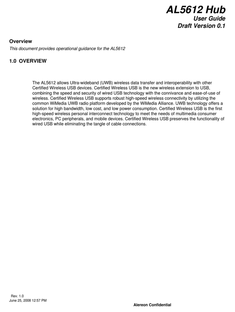 Alereon Confidential AL5612 user guide