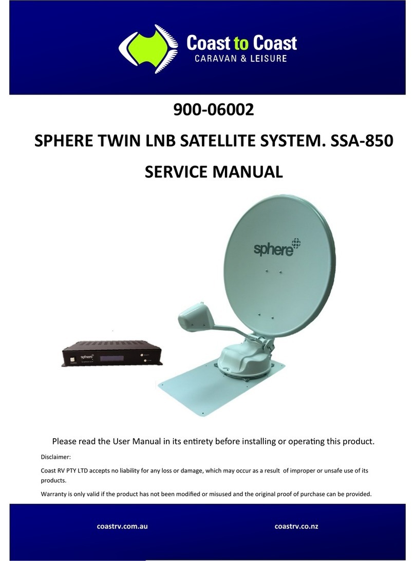 Sphere SSA-850 Service manual