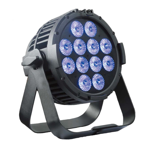 Show Technology Fusionpar QXII LEDPAR122 user manual Show Technology Fusionpar QXII LEDPAR122 user manual