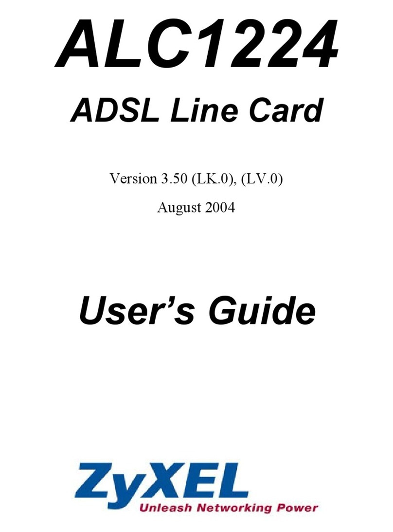 ZyXEL Communications ALC1224 user guide