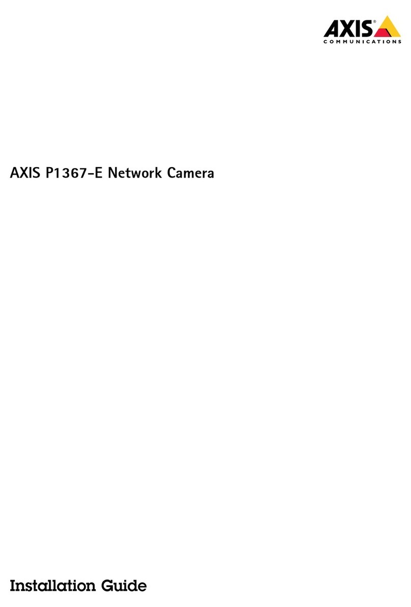 Axis P1367-E User manual Axis P1367-E User manual
