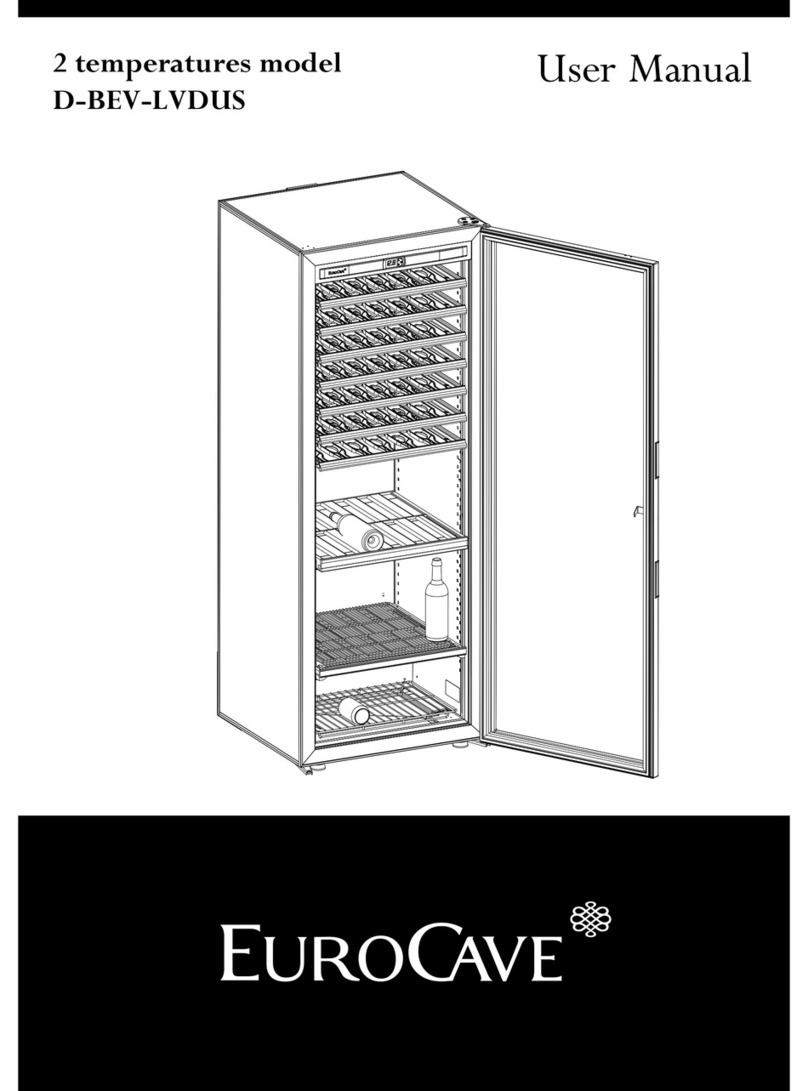 Eurocave D-BEV-LVDUS User manual