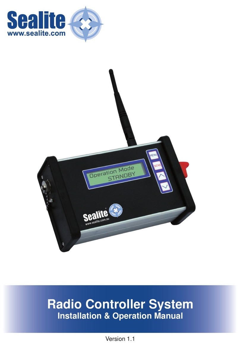 Sealite Radio Controller System Installation & operation manual Sealite Radio Controller System Installation & operation manual