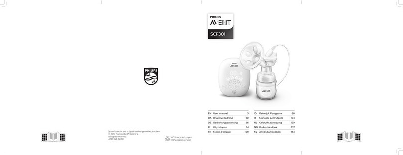 Philips AVENT SCF301 user manual