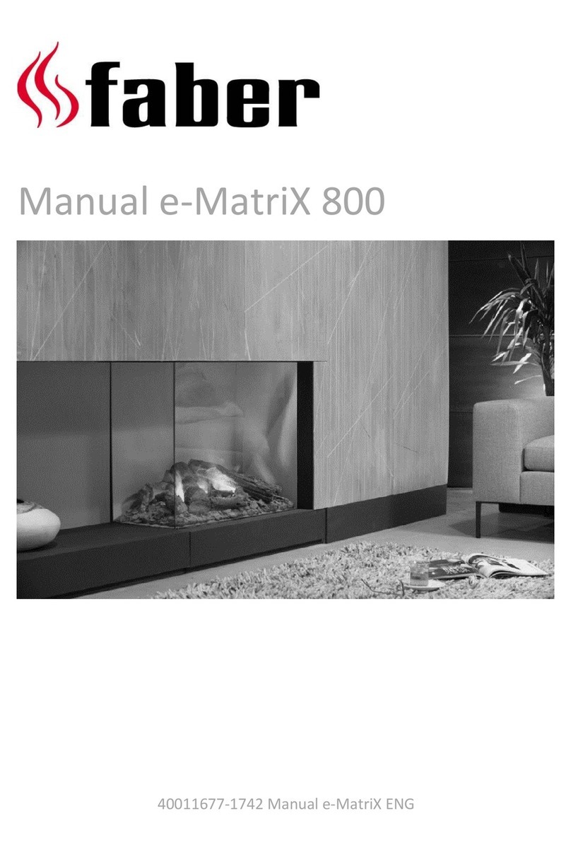 Faber e-MatriX 800 User manual Faber e-MatriX 800 User manual