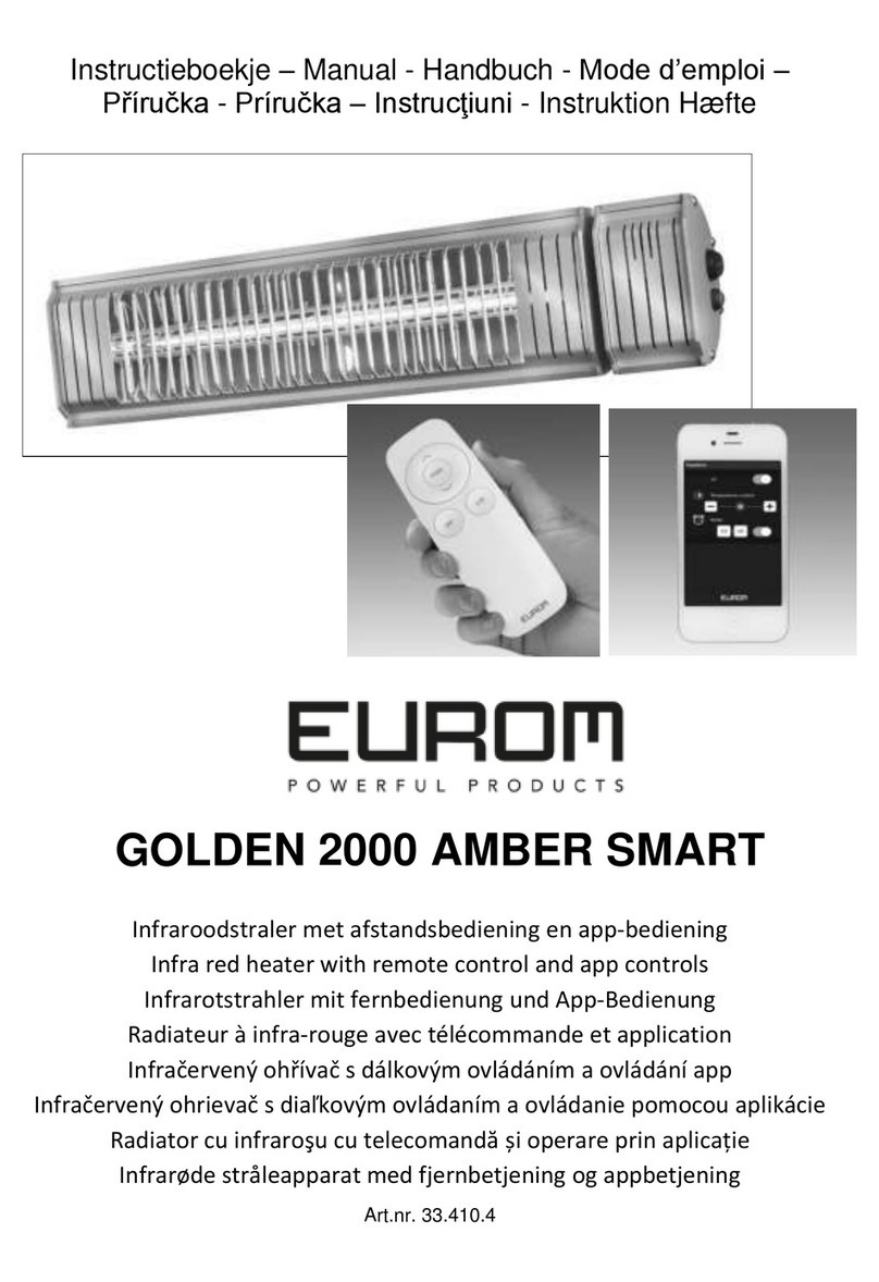 EUROM GOLDEN 2000 AMBER SMART manual