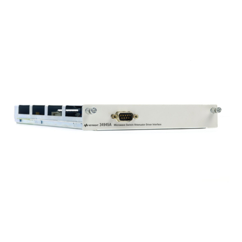 Agilent Technologies 34945A User manual