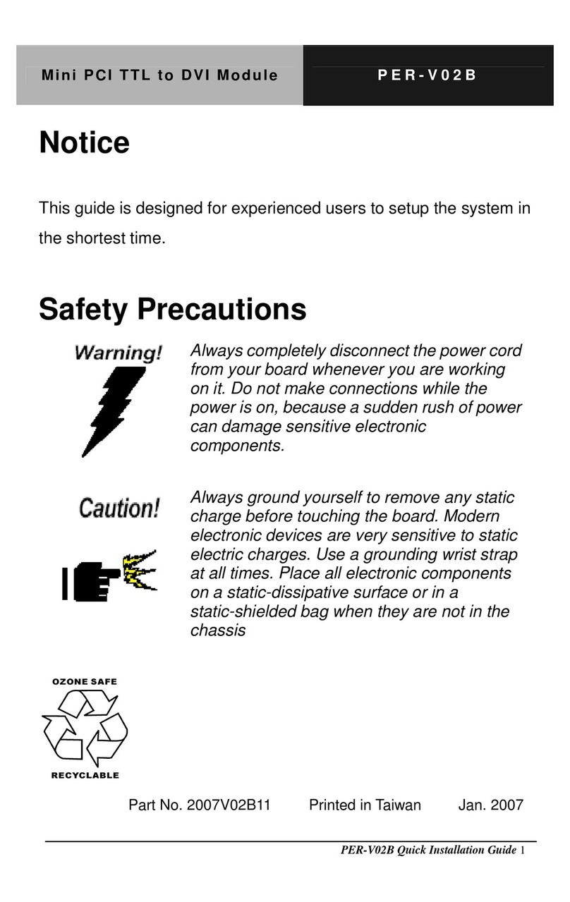Aaeon PER-V02B User manual Aaeon PER-V02B User manual