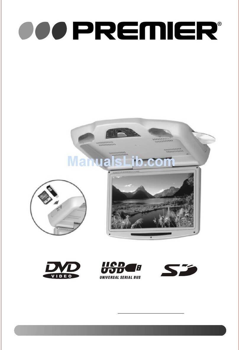 Premier SCR-4350TVDH instruction manual