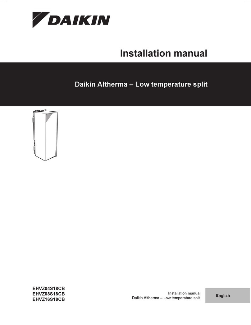 Daikin Altherma EHVZ04S18CB installation manual