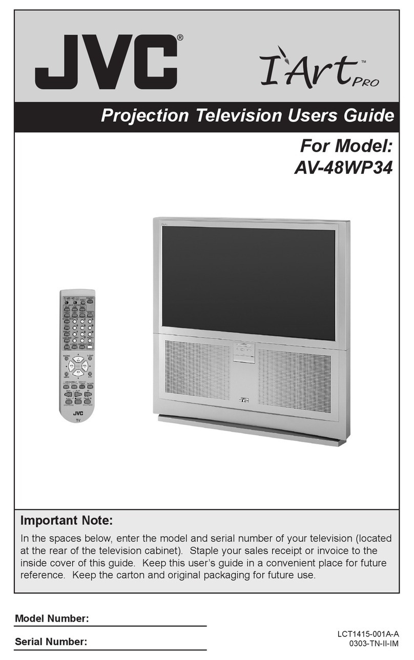 JVC AV-48WP34 I'Art Pro User manual