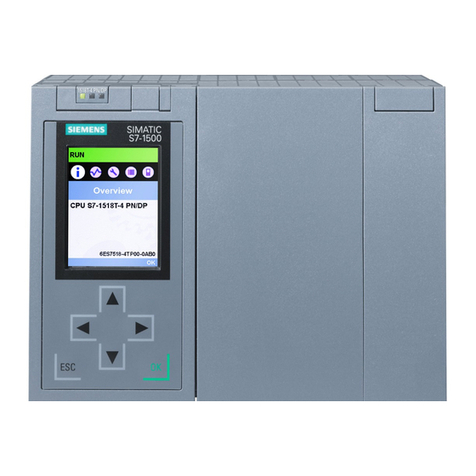 Siemens CPU 1518-4 PN/DP ODK User manual