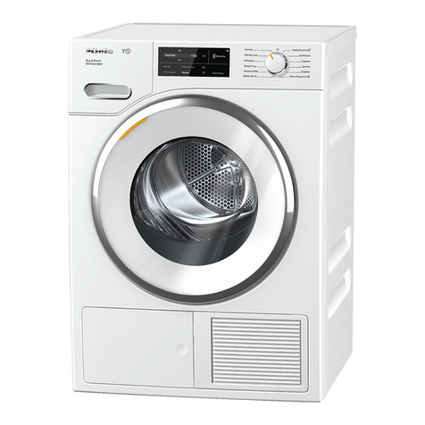 Miele TWI 180 WP operating instructions