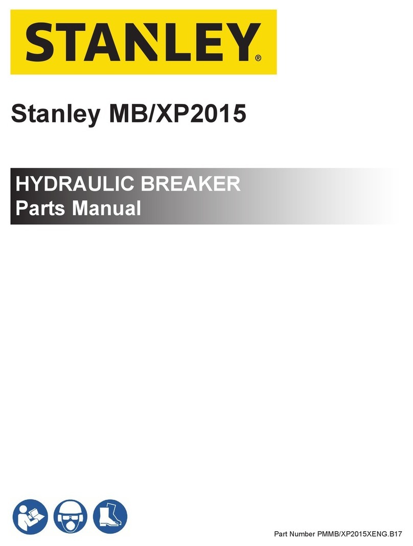 Stanley XP2015 parts manual