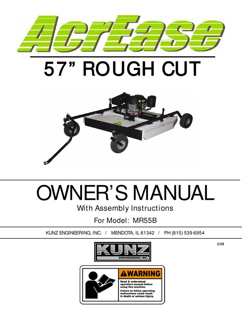 Kunz AcrEase MR55B User manual
