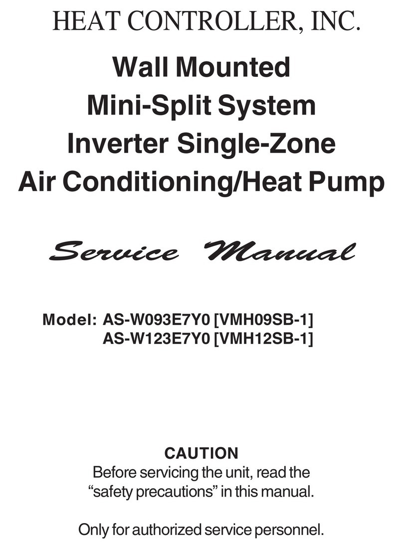 Heat Controller AS-W093E7Y0 User manual