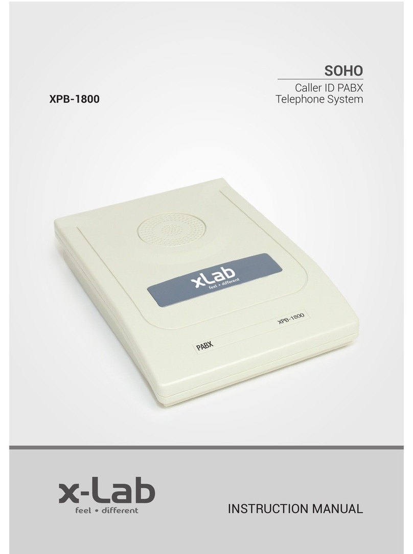 xLab XPB-1800 instruction manual