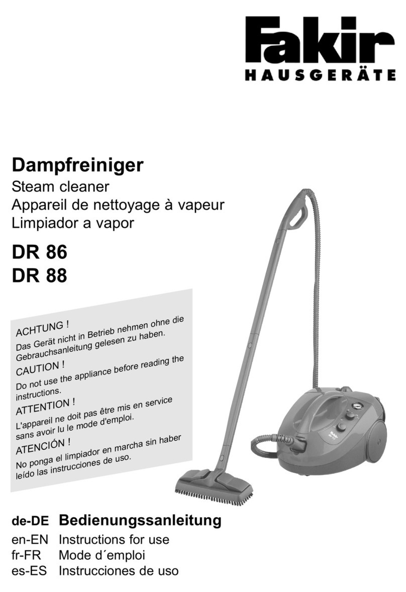 Fakir DR 86 User manual