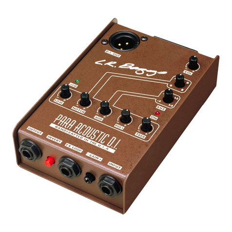 L.R. Baggs LR Baggs ACOUSTIC DI user guide