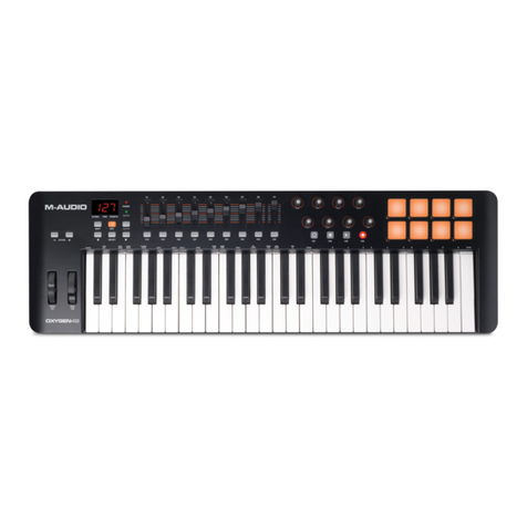 M-Audio OXYGEN49 user guide
