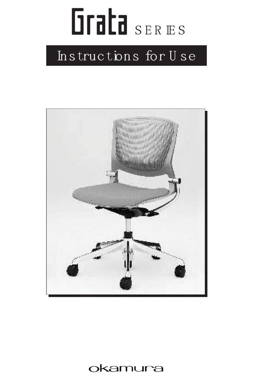 Okamura Grata series User manual