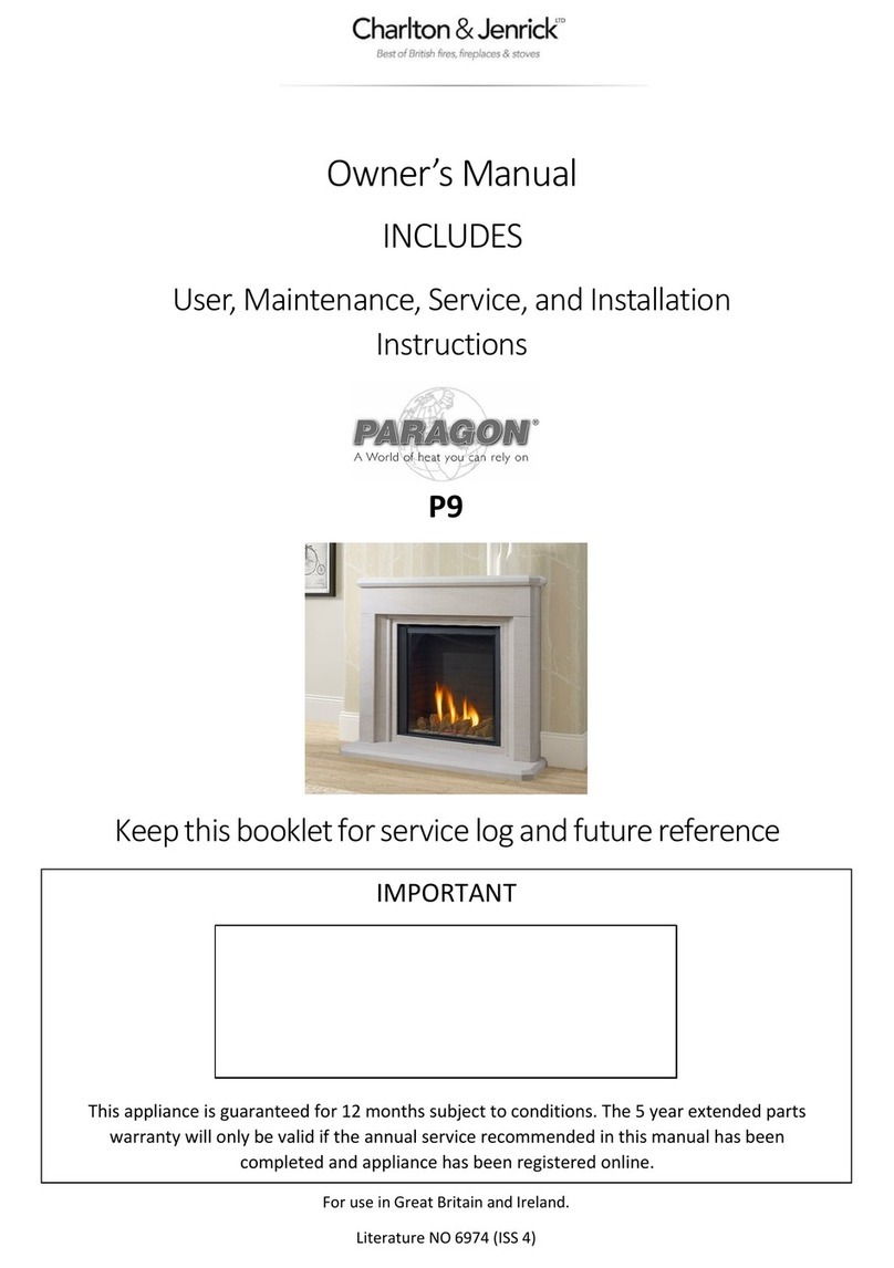 Charlton & Jenrick PARAGON P9 User manual Charlton & Jenrick PARAGON P9 User manual