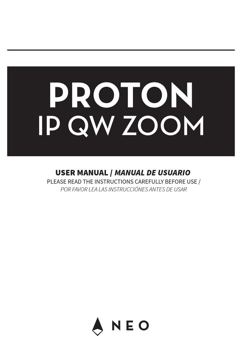 NEO PROTON IP QW ZOOM User manual NEO PROTON IP QW ZOOM User manual