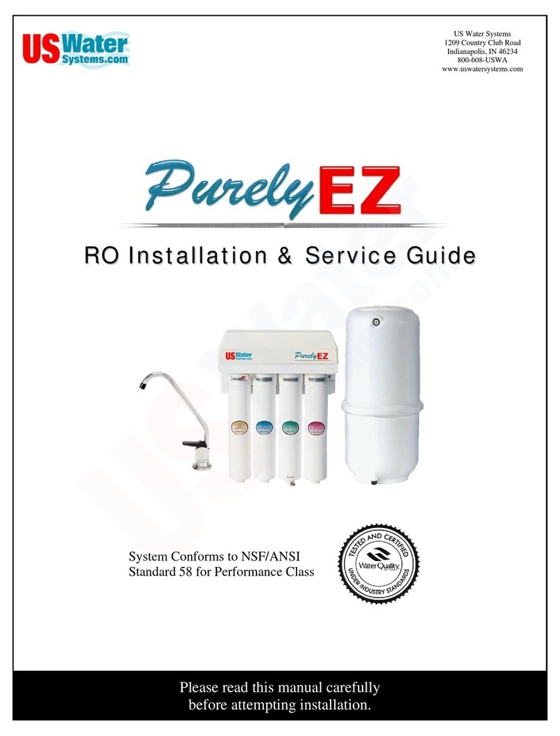 US Water Systems Purely EZ User manual