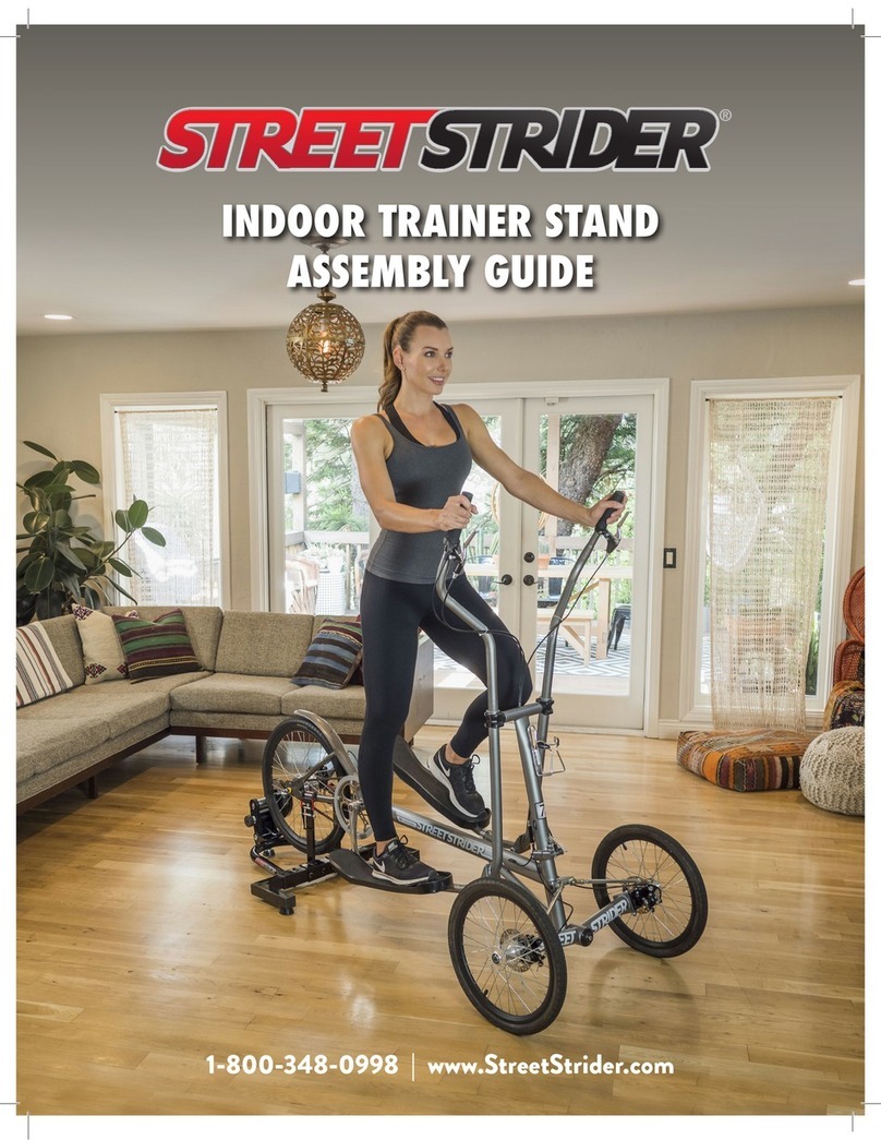 StreetStrider Indoor Trainer Stand Assembly guide