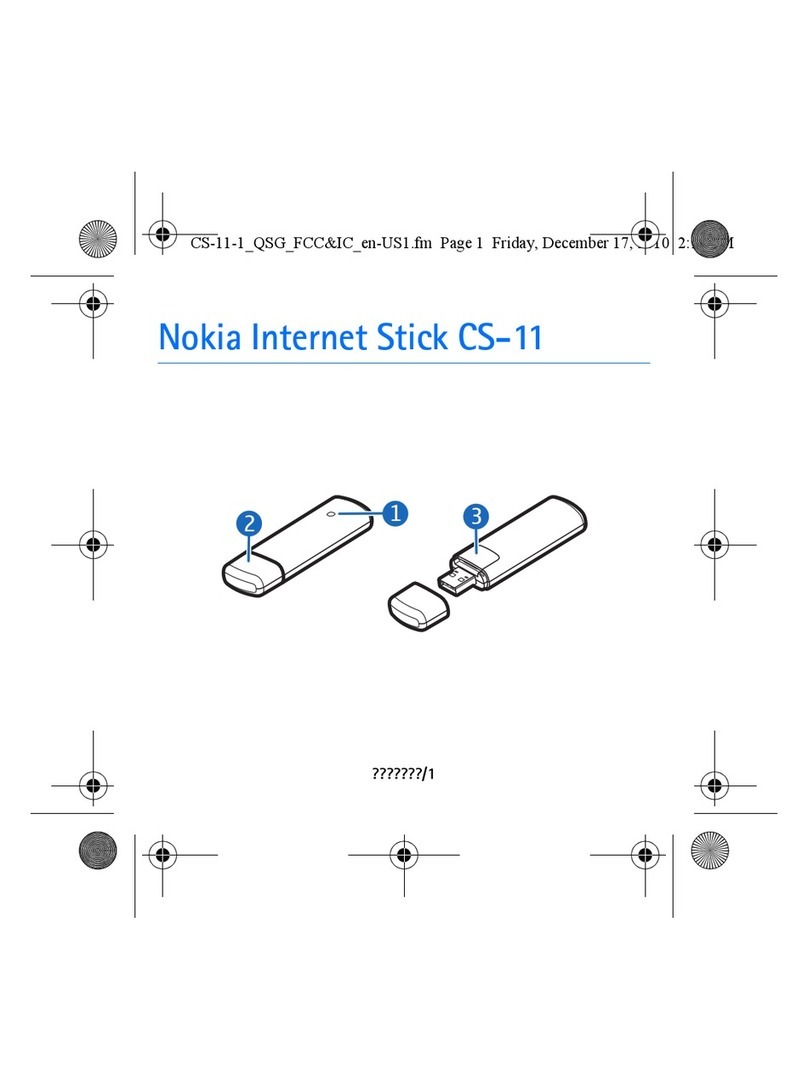 Nokia CS-11 quick start guide