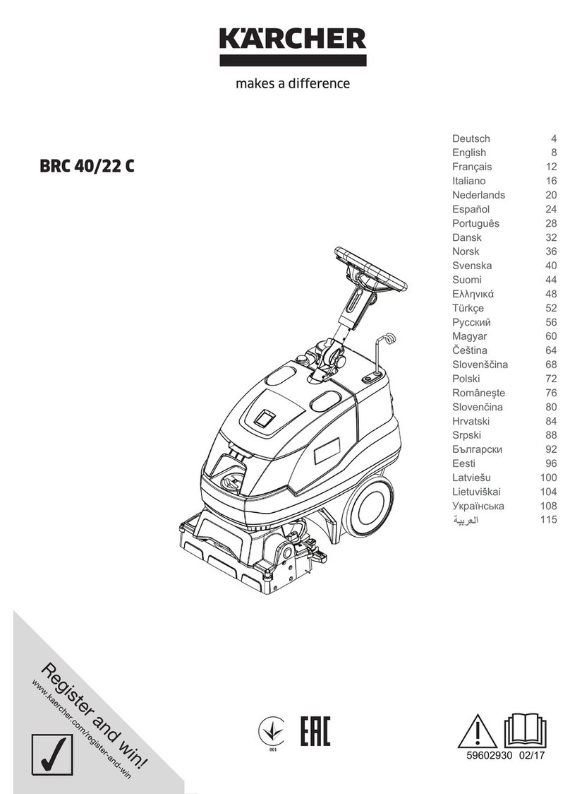 Kärcher BRC 40/22 C User manual