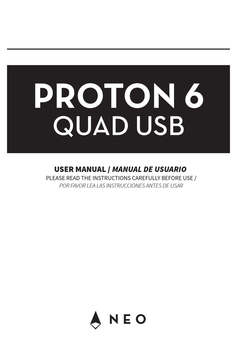 NEO Proton 6 QUAD USB user manual
