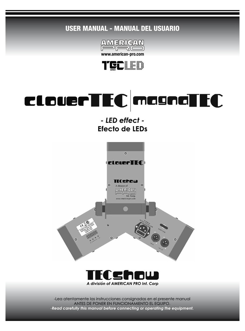 TECshow clovertec user manual