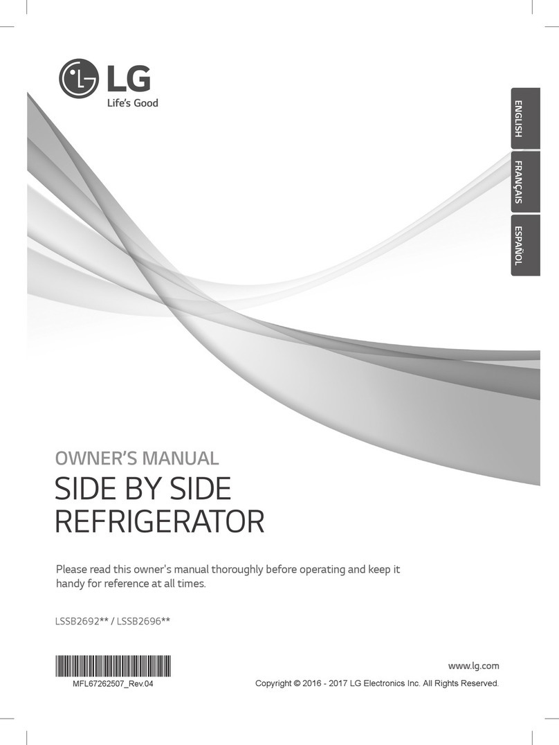 LG LSSB2692 SERIES User manual