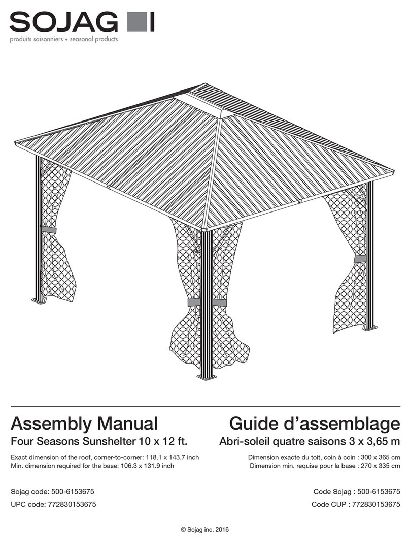Sojag 500-6153675 Assembly manual